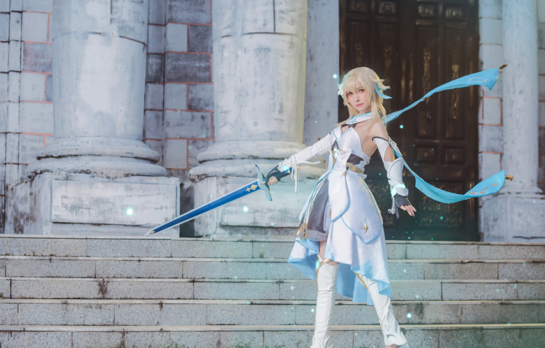 Hút hồn với loại ảnh cosplay Lumine trong Genshin Impact