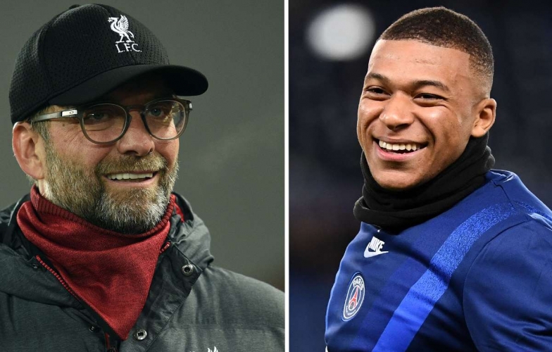 HLV Jurgen Klopp thừa nhận muốn mua Mbappe