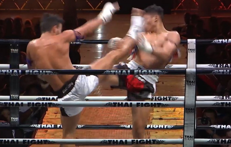 VIDEO: Cao thủ Thái Lan tung 'Vô ảnh cước' hạ đo ván đối thủ