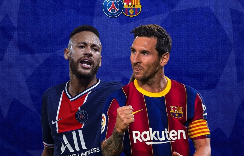 Barca đại chiến PSG tại vòng 1/8 Champions League