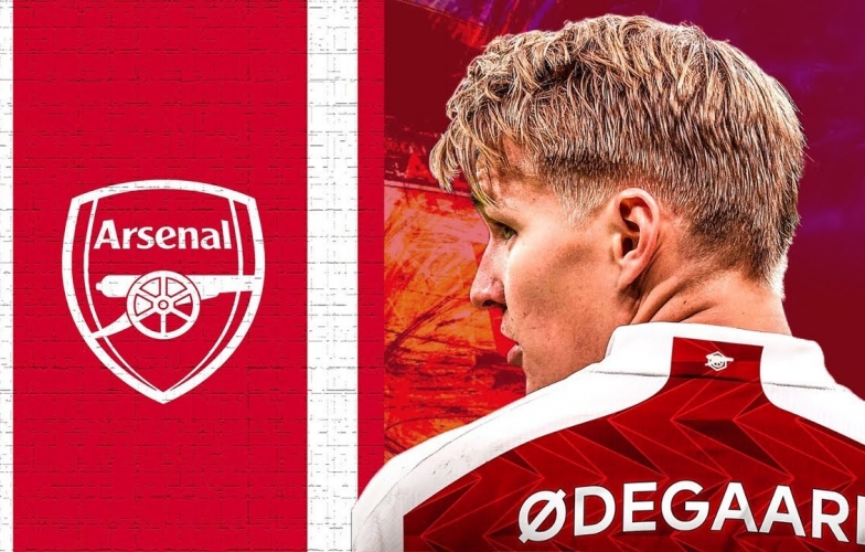 CHÍNH THỨC: Martin Odegaard gia nhập Arsenal