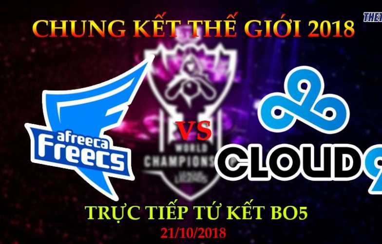 Afreeca Freecs vs Cloud9 ván 1: C9 kẻ bán 'hành tây' 