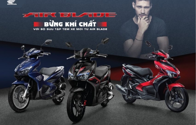 Honda Air Blade thế hệ mới chính thức được bán tại Việt Nam