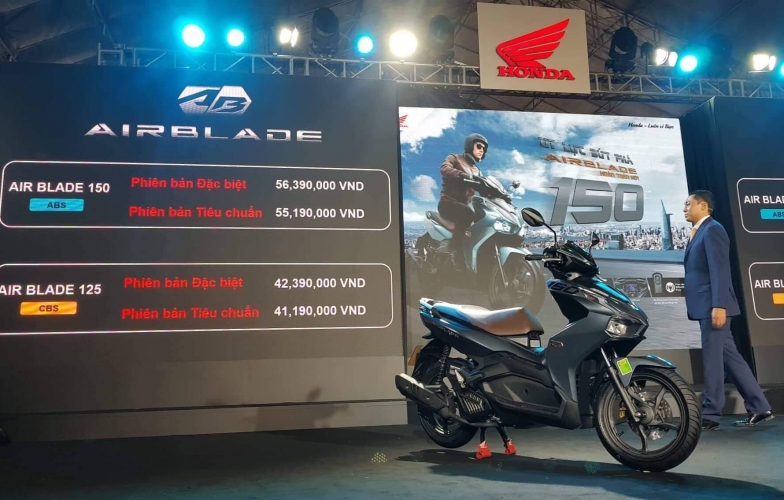 Honda Air Blade 2020 ra mắt, giá từ 41,19 - 56,39 triệu đồng