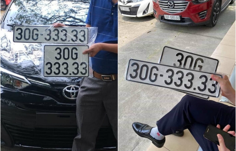 Toyota Vios 2020 biển số “ngũ quý 3” được chào mua 3,3 tỷ đồng