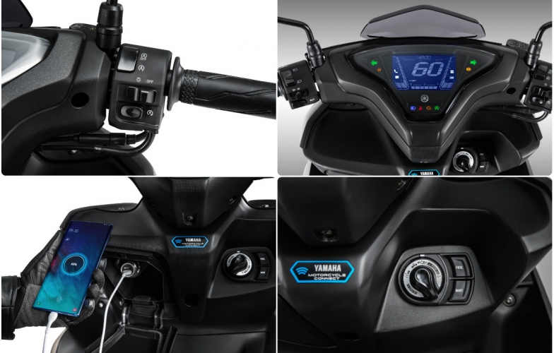 Yamaha NVX 155 VVA vừa ra mắt có gì đấu Honda Air Blade 150?