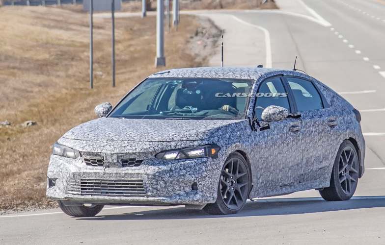 Honda Civic phiên bản hatchback lộ diện, đe nẹt Mazda 3 Sport