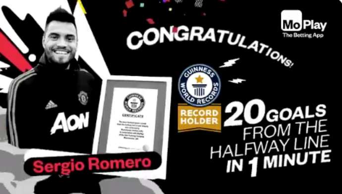 VIDEO: Romero lập kỷ lục Guinness thế giới