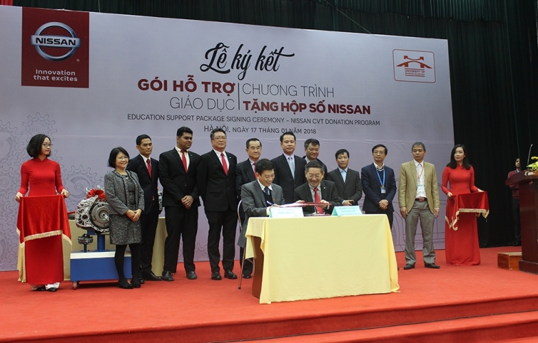 Nissan Việt Nam khởi động Chương trình Hỗ trợ giáo dục cho cơ sở đào tạo chuyên ngành ô tô