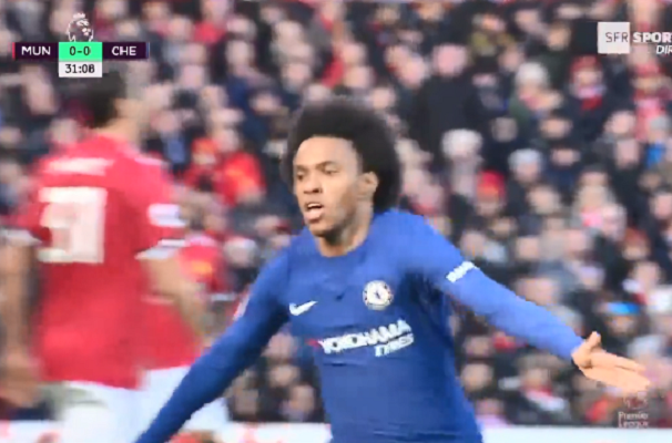 Willian dứt điểm quyết đoán, mở điểm cho Chelsea