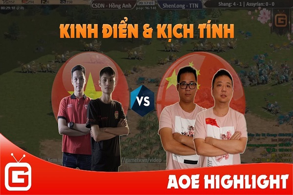 AOE: Lộ diện danh sách đoàn game thủ Trung Quốc sang Việt Nam giao hữu