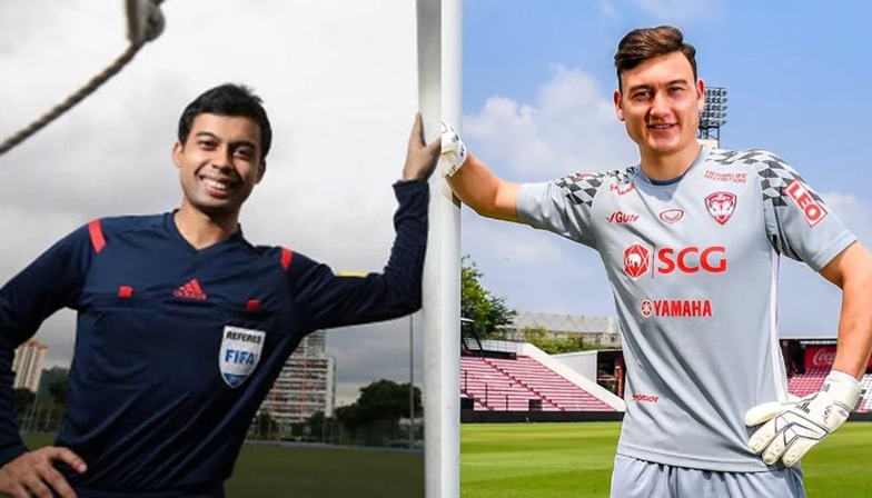 Sự đối lập hài hước giữa Đặng Văn Lâm và hung thần lứa U23