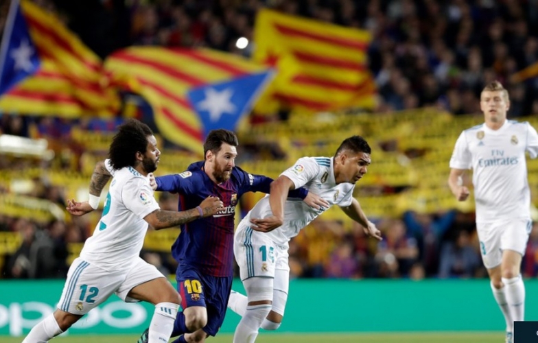 Trực tiếp Siêu kinh điển Barcelona vs Real Madrid kênh nào?