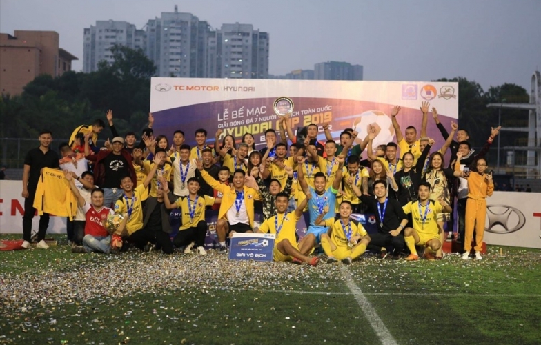 CHÍNH THỨC: FC Gia Việt vô địch HPL-S7, đại diện miền bắc dự VPL-S1