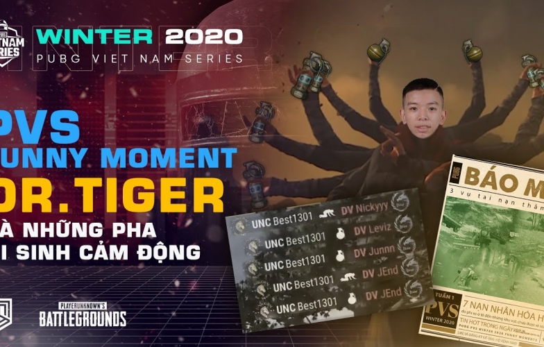 Những tai nạn thảm khốc tại PUBG Vietnam Series  Winter 2020