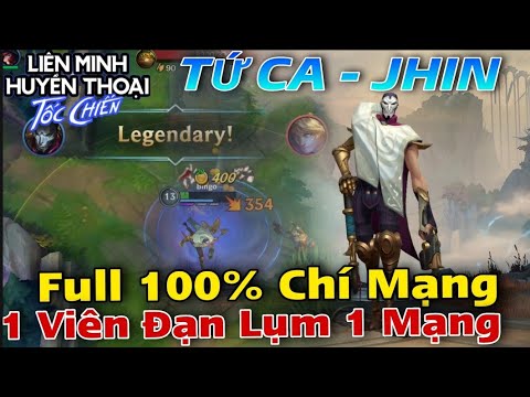 Hướng dẫn chơi Jhin 100% chí mạng - 'Nhất tiễn đoạt mệnh'