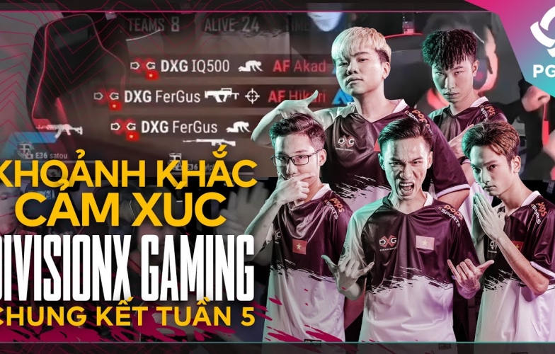 PGI.S 2021: DXG và những khoảnh khắc khó quên tại vòng chung kết tuần 5