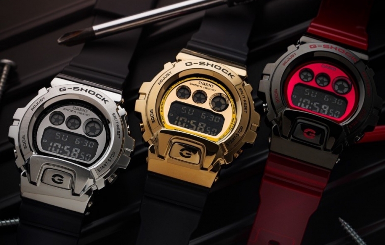 Đồng hồ Casio G-Shock kim loại ra mắt mẫu mới cực ngầu