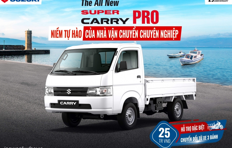 Suzuki thực hiện cách mạng hậu mãi, tung khuyến mãi đặc biệt cho xe tải nhẹ