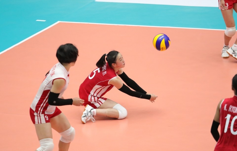 Kết quả ngày 2 giải bóng chuyền nữ U23 châu Á 2019: Ấn tượng Triều Tiên