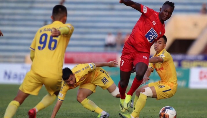 Highlights SLNA 1-0 Hải Phòng (Vòng 2 GĐ2 V-League 2020)