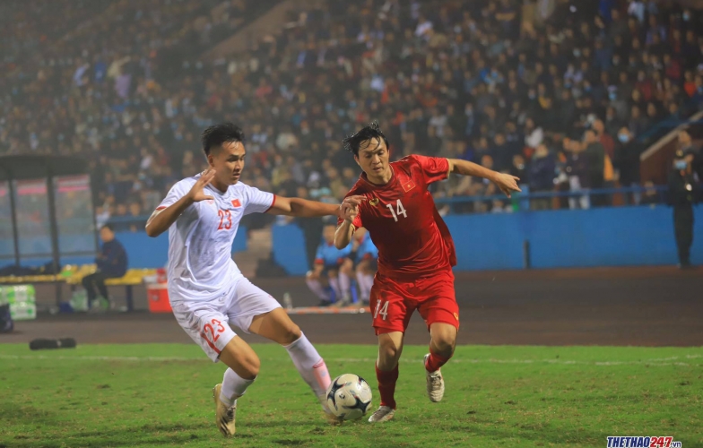 U22 Việt Nam gây bất ngờ trước các đàn anh ĐTQG