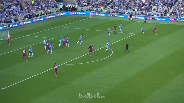 VIDEO BẢN QUYỀN: Brighton 0-2 Man City (V1 Ngoại Hạng Anh)