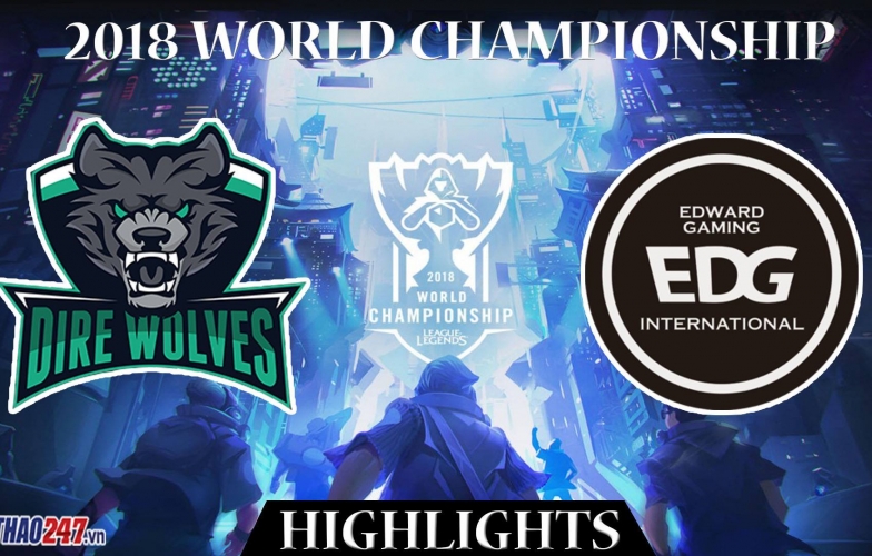 Vòng khởi động CKTG 2018 - Ngày 4: DW vs EDG: EDG chiến thắng với tỉ số áp đảo