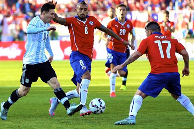 Chile nhận tin dữ trước thềm đại chiến với Argentina 