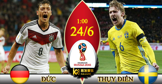 Soi kèo World cup Đức vs Thụy Điển, 01h00 ngày 24/6