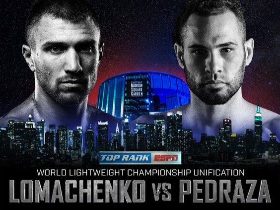 Vượt qua Jose Pedraza, Vasyl Lomachenko có chiếc đai Lightweight thứ 3 trong sự nghiệp 