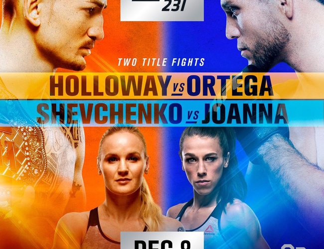 Kết quả UFC 231: Max Holloway đại thắng, Shevchenko lên ngôi Flyweight nữ