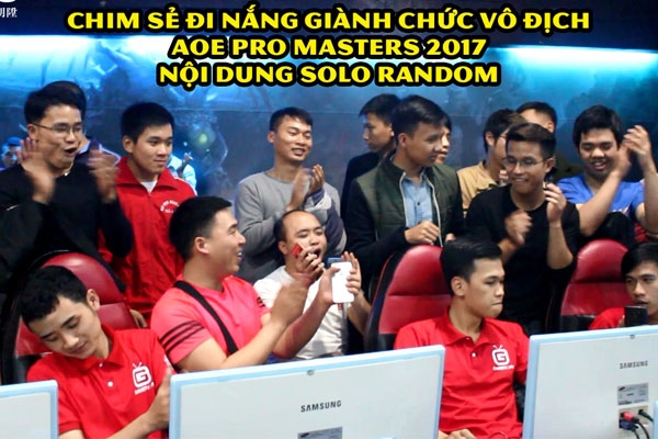 Bị dẫn 4-1, Chim Sẻ Đi Nắng vẫn vô địch AoE Pro Masters 2017