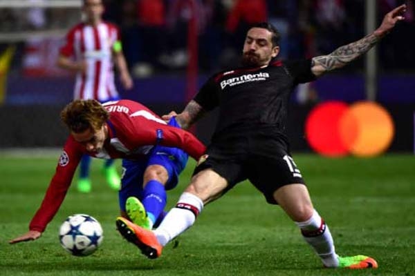 Kết quả bóng đá hôm nay - cúp C1: M.C, Leverkusen bị loại