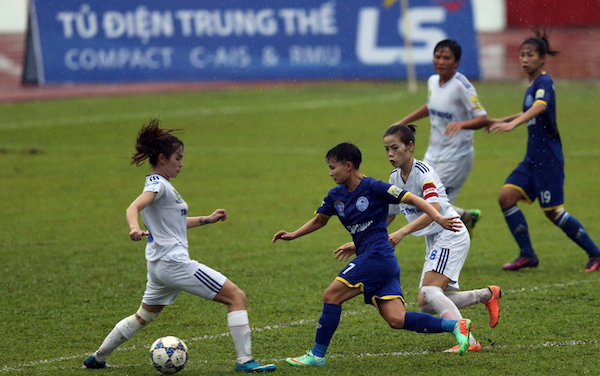 TKS.VN áp sát ngôi đầu giải VĐQG nữ