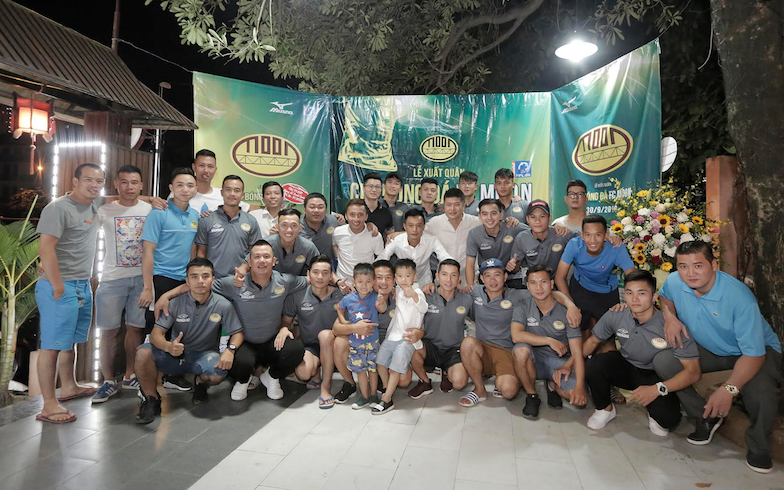 Nhiều nhân vật nổi tiếng tề tựu tại lễ xuất quân của Moon FC trước thềm HPL-S6