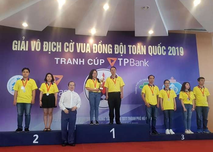 TP.HCM thắng lớn ở giải cờ vua đồng đội toàn quốc