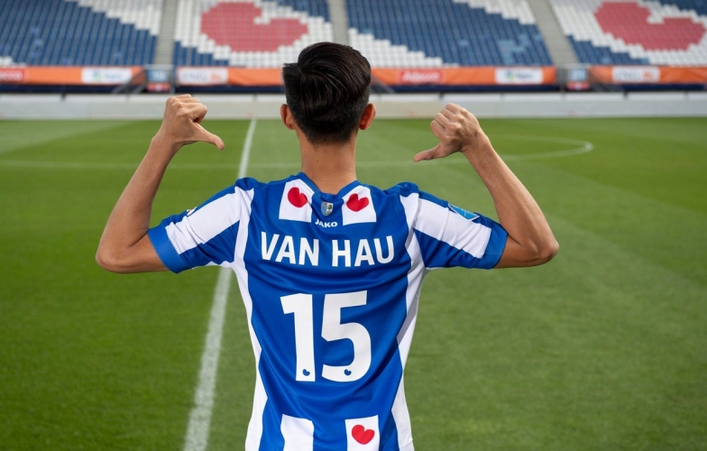 SC Heerenveen trả lương cực khủng cho Đoàn Văn Hậu