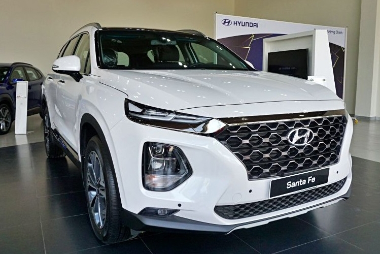 Hyundai SantaFe: Thông số, giá lăn bánh, ưu đãi mới 6/2021