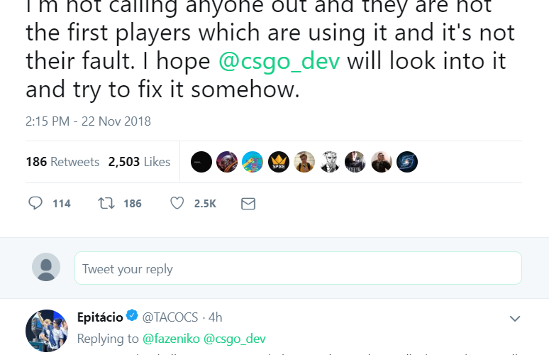 HOT: Niko và TACO tố cáo Astralis sử dụng bug nhìn xuyên smoke