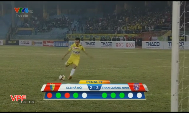 VIDEO: Cú sút panenka của Sầm Ngọc Đức vs Than Quảng Ninh