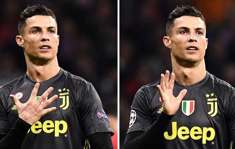 VIDEO: Bị CĐV Atletico khiêu khích, Ronaldo đáp trả cực gắt