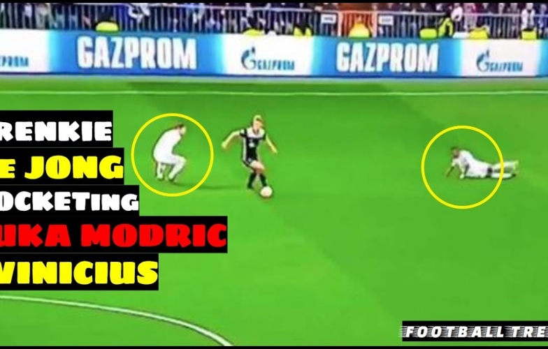 VIDEO: Tân binh Barca làm xấu hổ Modric ngay tại Bernabeu