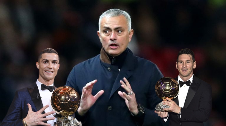 Mourinho: 'Nếu không có Messi, Ronaldo đã giành được 10 QBV'