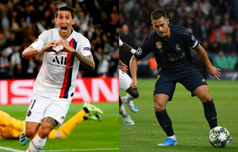 Chấm điểm PSG 3-0 Real Madrid: Tuyệt vời Di Maria, thất vọng Hazard