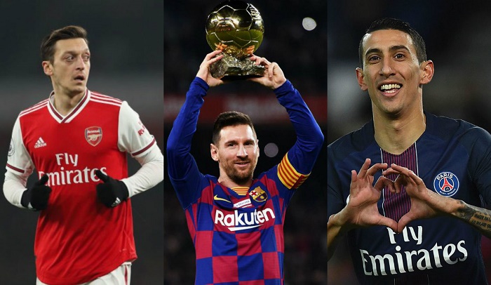 Top 5 cầu thủ kiến tạo nhiều nhất thập kỷ: Messi số 1