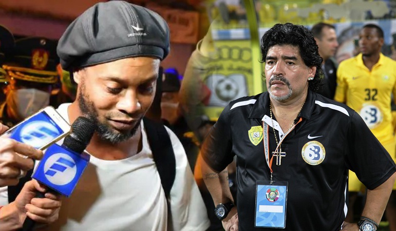 Maradona: 'Ronaldinho không phải là tên tội phạm'