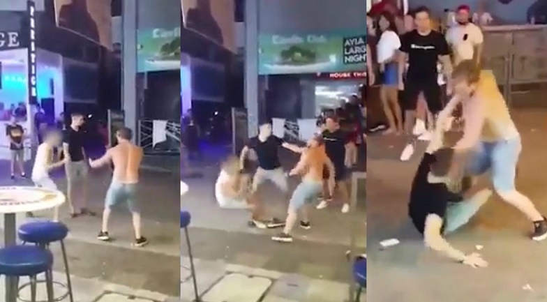 Khiêu khích võ sĩ MMA, 2 thanh niên xấc xược bị đánh 'tối tăm mặt mũi'