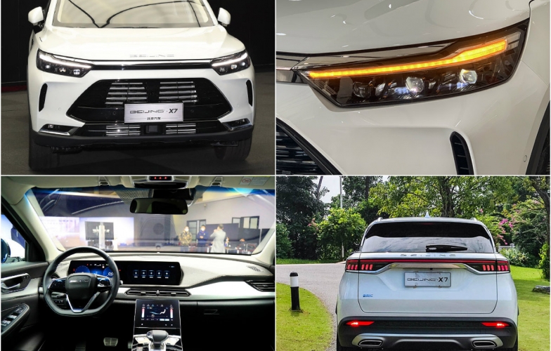 Ngắm cận cảnh xe BAIC Beijing X7 - 'hiện tượng mới nổi' tại Việt Nam