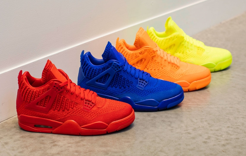 Air Jordan 4 Flyknit mới có tới 4 lựa chọn màu sắc